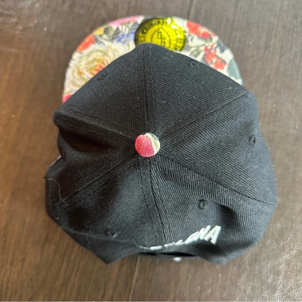 Dope Cap with Floral Brim SnapBack